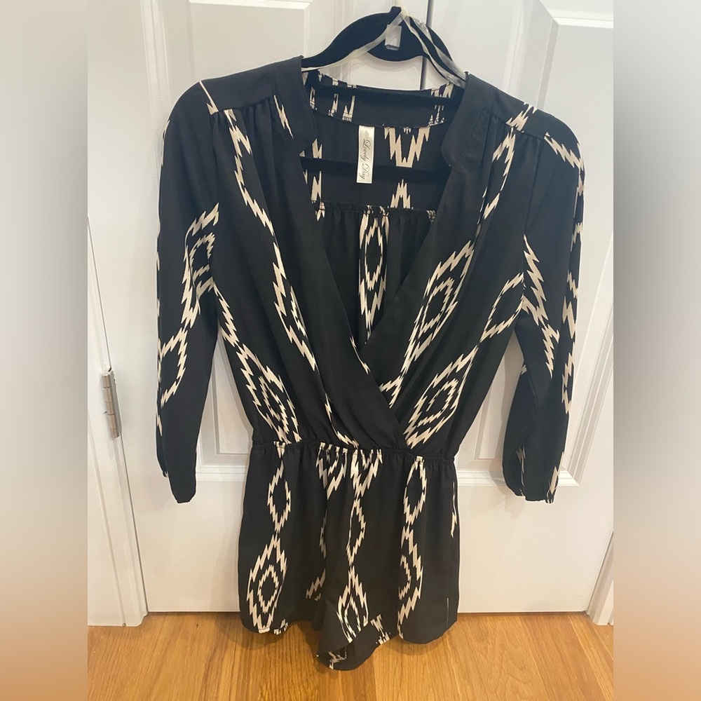 Printed Romper - image 1
